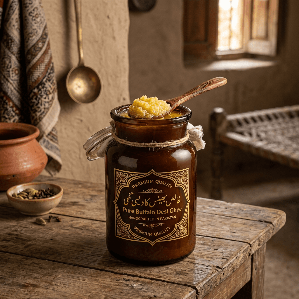 Bulky Pure Ghee Gold Gallery Image 3